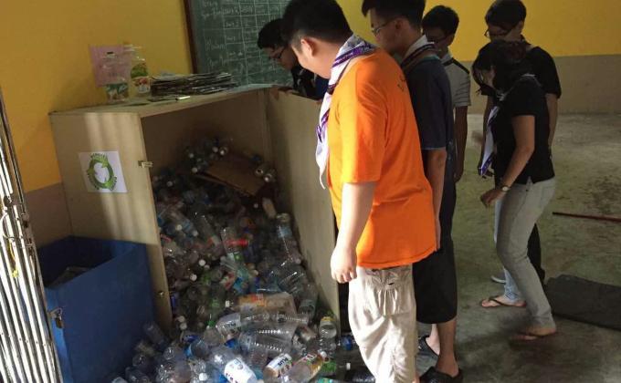爱护地球资源回收环保活动