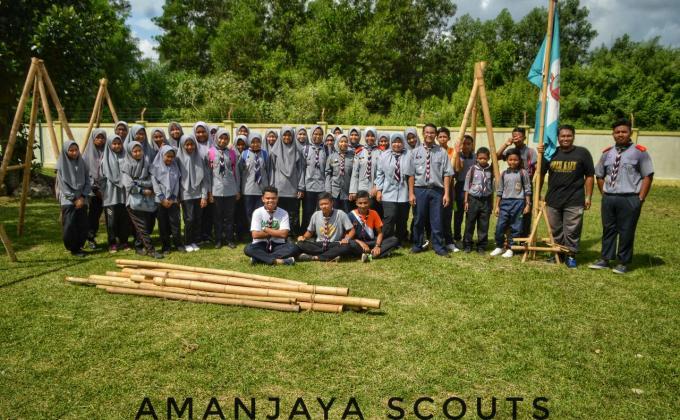 Perjumpaan Pengakap SMK Aman Jaya kali ke-5