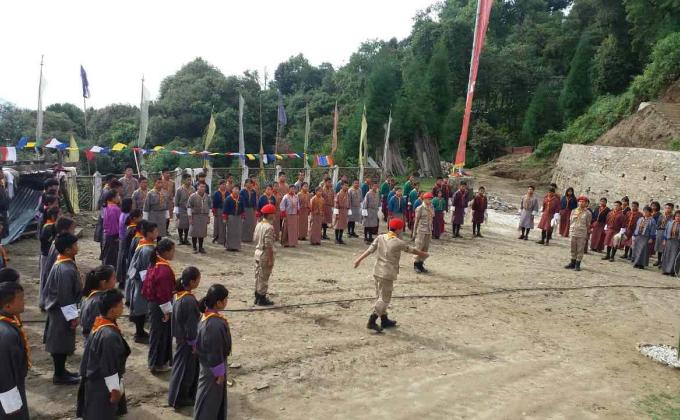 Spiritual retreat camp for scouts