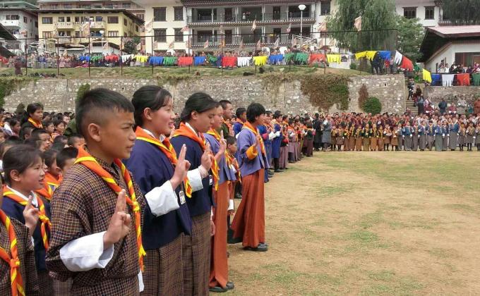 Scouts Investiture Ceremony 