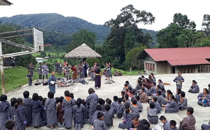 Social services rendered as an activity to mark IPD