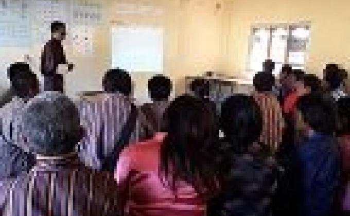 Suicide prevention talk to the community members