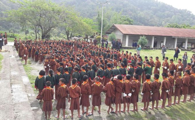 Scouting lesson to nachung scouts 