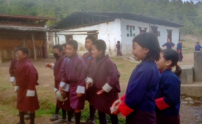 Creating awareness on waste management.