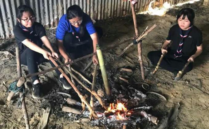 Ujian backwood cooking