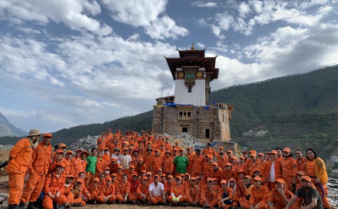 Community Service at Wangdue Phodrang