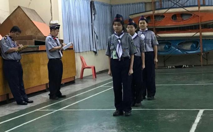 pertandingan kemahiran pengakap peringkat daerah sibu 2019
