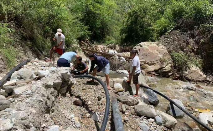 Maintenance of water source