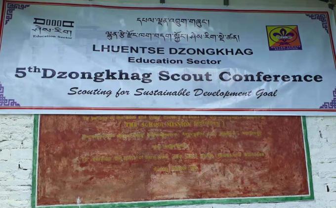 5th Dzongkhag scout conference 2019