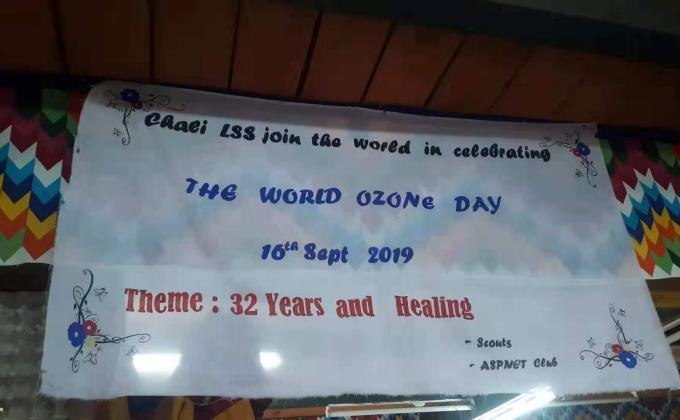 world ozone day celebration.