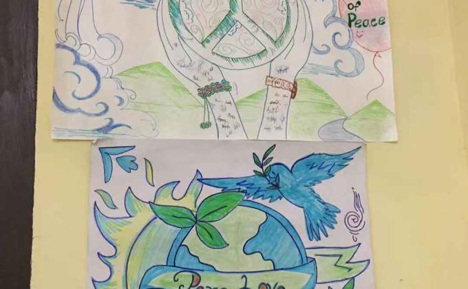 Celebration of international  Peace Day on 21st September in Gelephu MSS