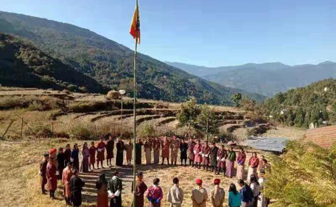 A Week long basic unit leader training  was conducted  at Shengana   