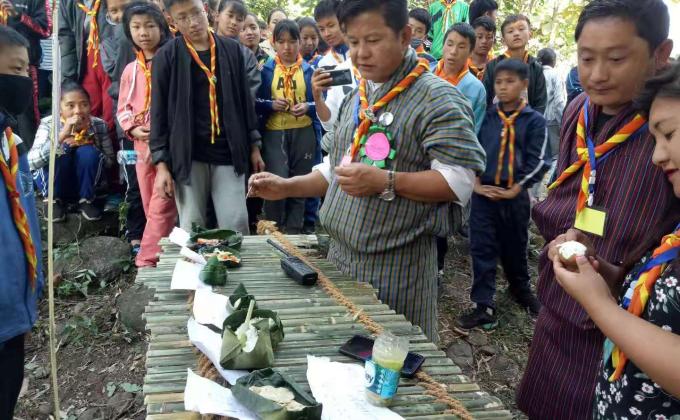 Back woods man training