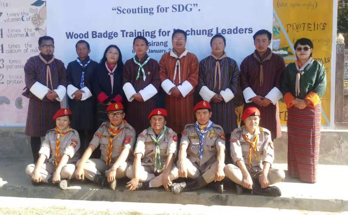 Regional woodbadge camp to develop the scout resource capacity