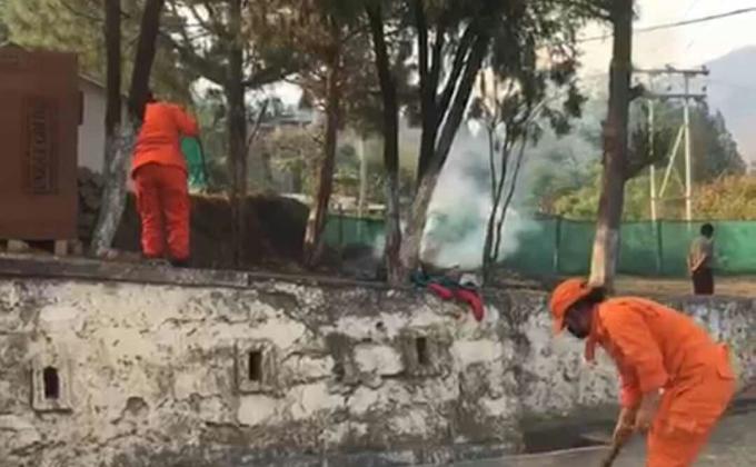 cleaning covid-19 quarantine surrounding 