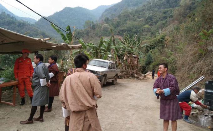 Border security duty in combatting COVID 19 pandemic, Bhutan