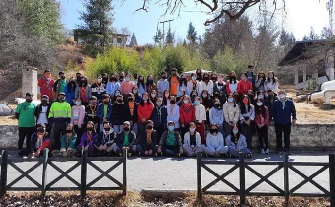 Marking National Scout Day through Cleaning Campaign 