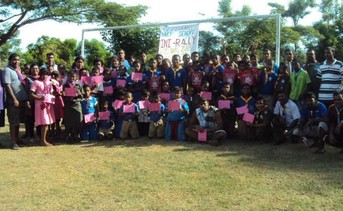 Mini Scouts Rally, Teidamu Primary School, Fiji