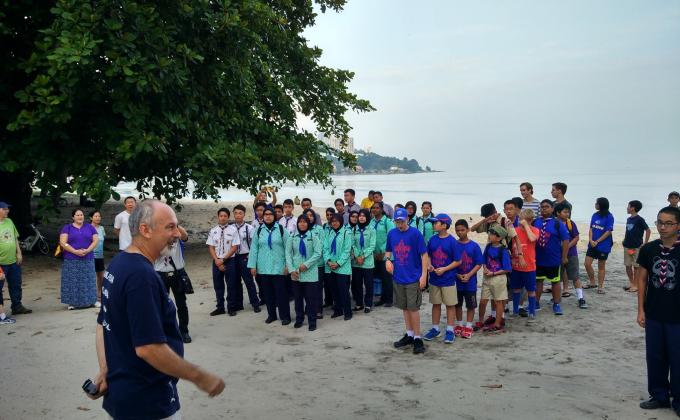 Clean Up The Beach JOTA project
