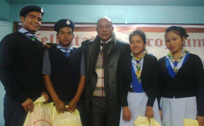 felicitation programe organised by the Riad Laban Sports, Social and cultural organisation