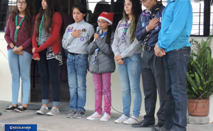 CHOCOLATADA SCOUT 2015 Por el Diálogo y la Convivencia Pacífica 