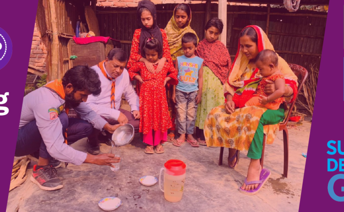 Training on ORS preparation