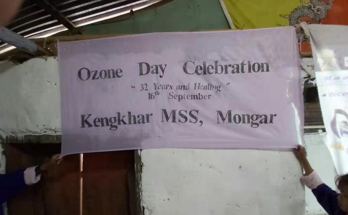 Celebration of World Ozone Day at Kengkhar MSS