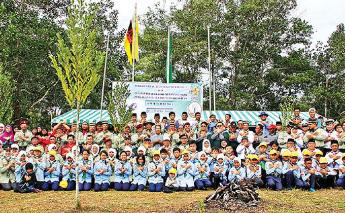 BRUNEI SCOUTS DECLARES TREE PLANTING DAY