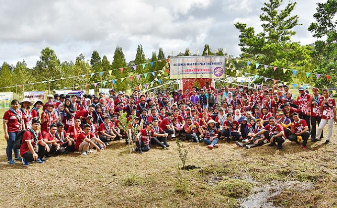 1st ASEAN ROVER MOOT -  TREE PLANTING PROGRAMME