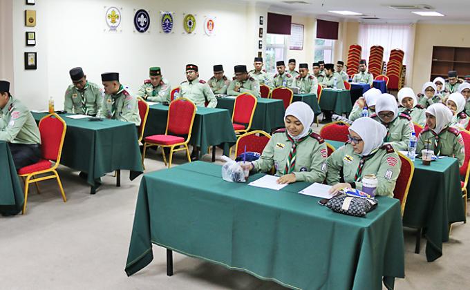 BRUNEI SCOUTS ASSOCIATION ORGANISED GENERAL INFORMATION COURSE ROVER SCOUTS