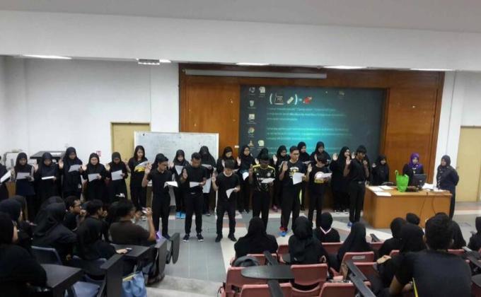 ISTIADAT ANGKAT SUMPAH PELANTIKAN PE KLKM USM 2017/2018