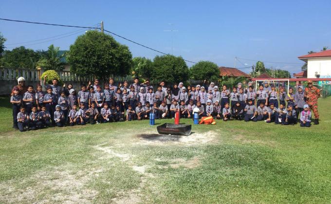 Ujian Lencana Kemajuan Keris Perak PKK BP 2017