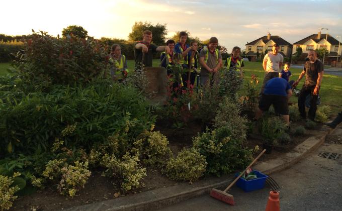 Helping to make a local housing development safer for children
