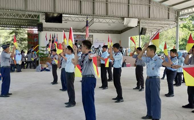 270 Labuan Scouts Participate in World JOTA/JOTI