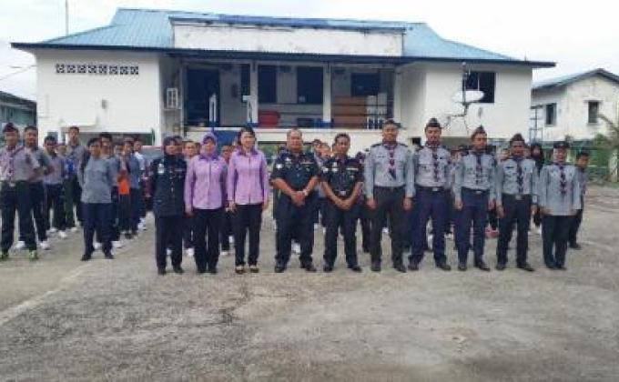 Lencana Ahli Komuniti - Lawatan ke Balai Polis Sebuyau