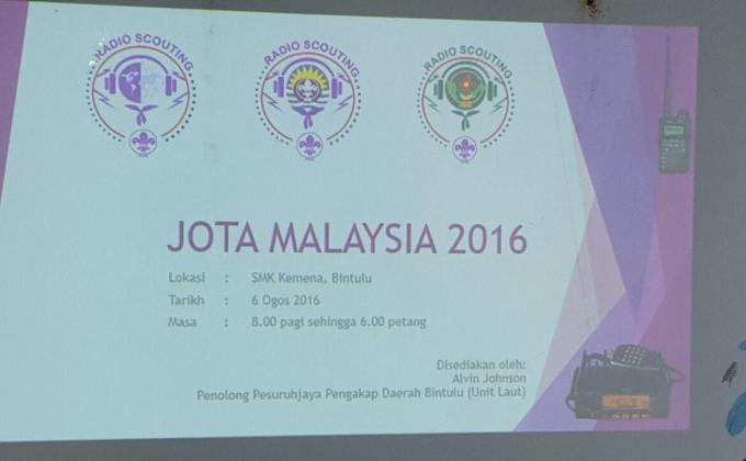 Mesyuarat Jambori Di Udara @ Jamboree On The Air (JOTA) Malaysia 2016