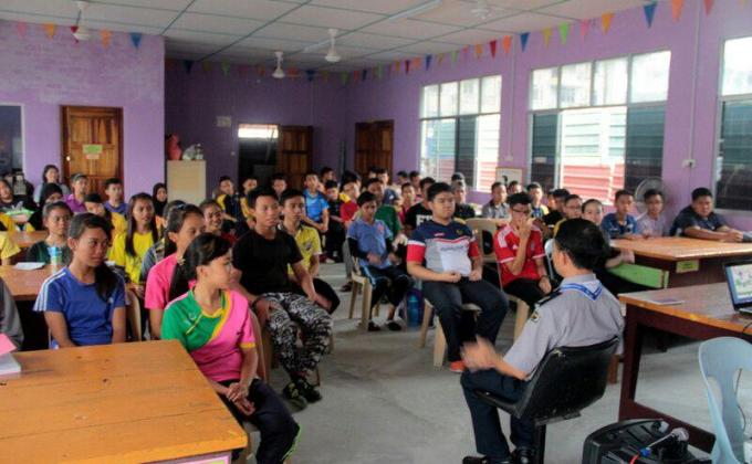 Taklimat dan pendaftaran MoP SMK Three Rivers, Mukah