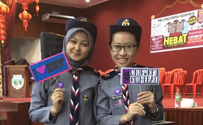 PELANCARAN KEMPEN "UNIFORMKU HEBAT" DAN UJIAN LENCANA KEAHLIAN 