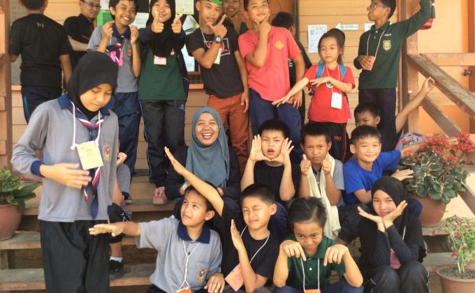 PERKHEMAHAN BERSEPADU UNIT BERUNIFORM SK MENINIPIR