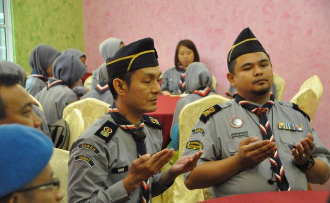 Majlis Menandatangani penubuhan Kumpulan Bahari (Kumpulan Ke 40 (Zon Bandar) Daerah Kudat & Kumpulan Pengakap Terbuka Kelana B Daerah Kudat