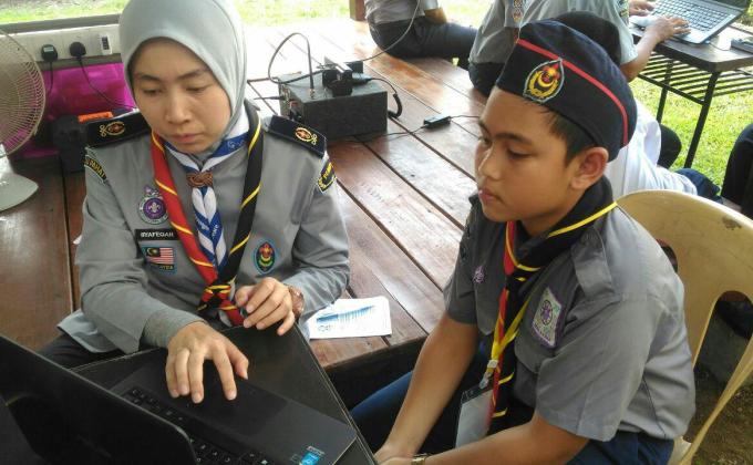 Seronoknya Jotaboree Sg Abong