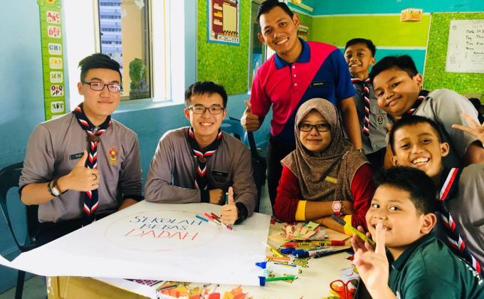 Projek Minggu Antidadah SK Ayer Molek