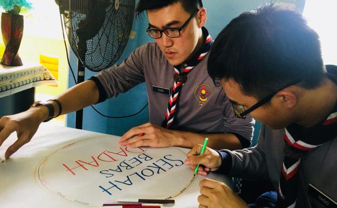 Minggu Anti Dadah di SK Ayer Molek 
