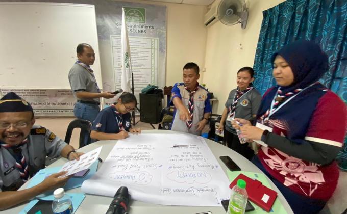PART 2:DAY 2 of MESSENGER OF PEACE LOCAL COORDINATORS TRAINING (SABAH ZONE) 2019 at SCOUTS NATURE PARK, SANDAKAN. 