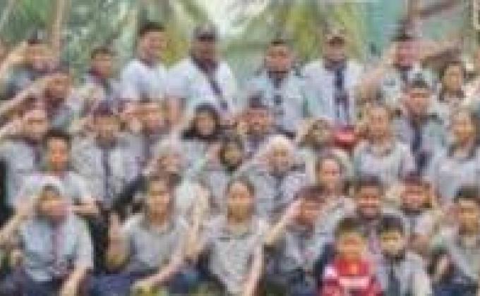 Perkemahan Skim Lencana Usaha Pengakap Muda Peringkat Bahagian Sarikei 2015