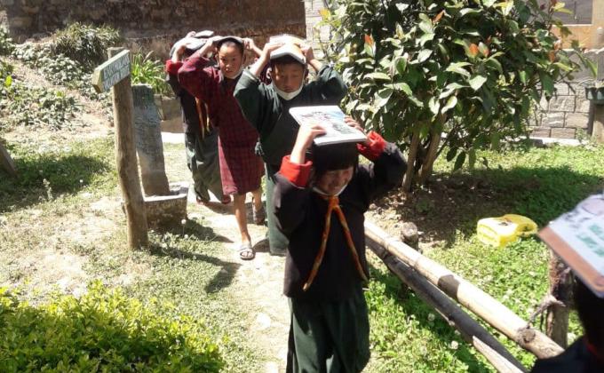 Earthquake mock drill