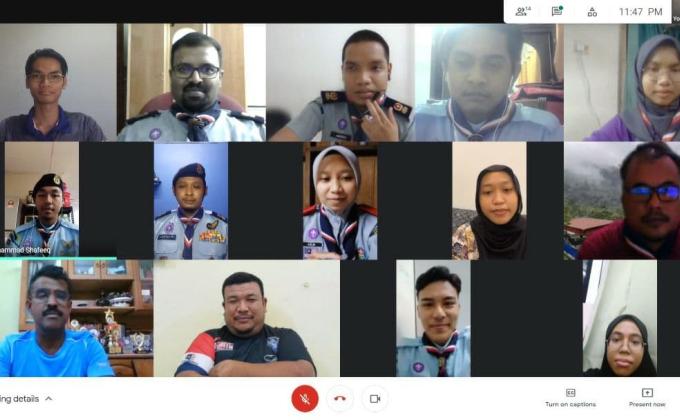 Mesyuarat Pengakap Kelana Kinta Utara Bil 1/2021