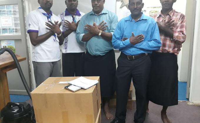 Stationary Relief for Kadavu Students