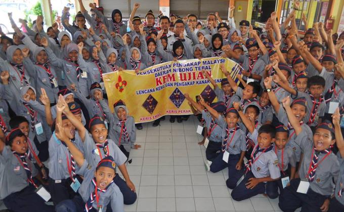 PPMPP Daerah Nibong Tebal Kem Ujian Lencana Kemajuan Pengakap Kanak-Kanak 2014