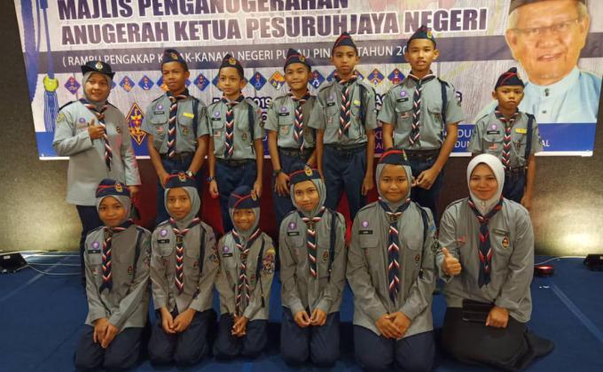 MAJLIS PENGANUGERAHAN ANUGERAH KETUA PESURUHJAYA PENGAKAP NEGERI (RAMBU PENGAKAP KANAK-KANAK) PERINGKAT NEGERI PULAU PINANG